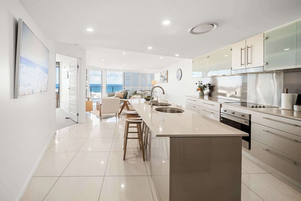 Modern interiors paired with functional design and coastal charm
