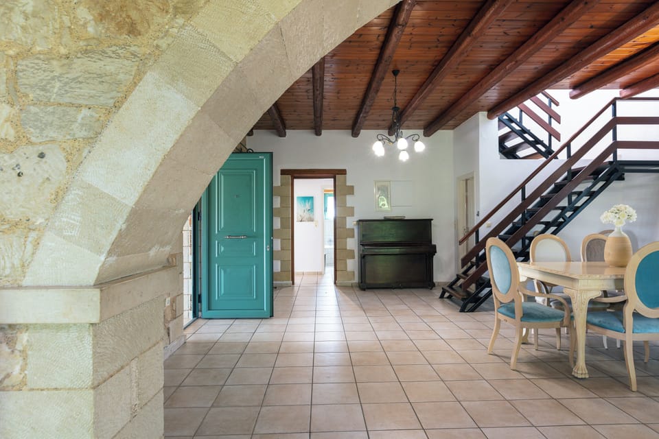 Entrance of the villa