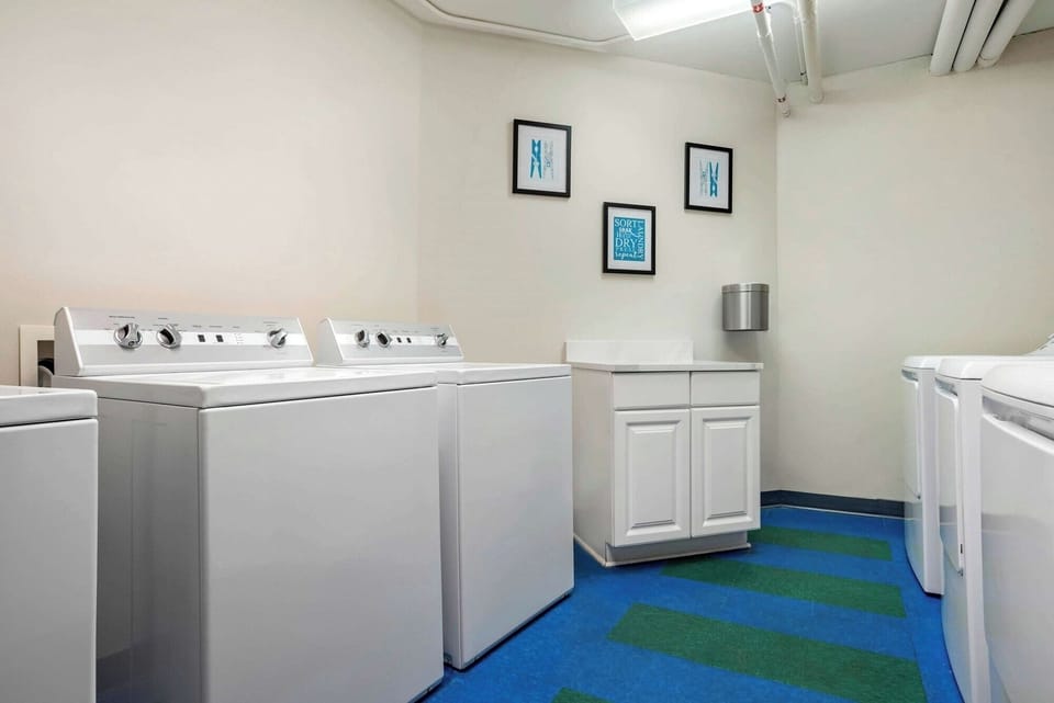 Refresh your wardrobe easily with convenient on-site laundry.