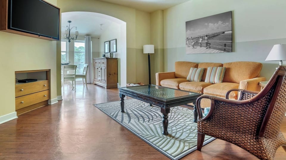 Settle in for movie nights with comfortable seating and space.