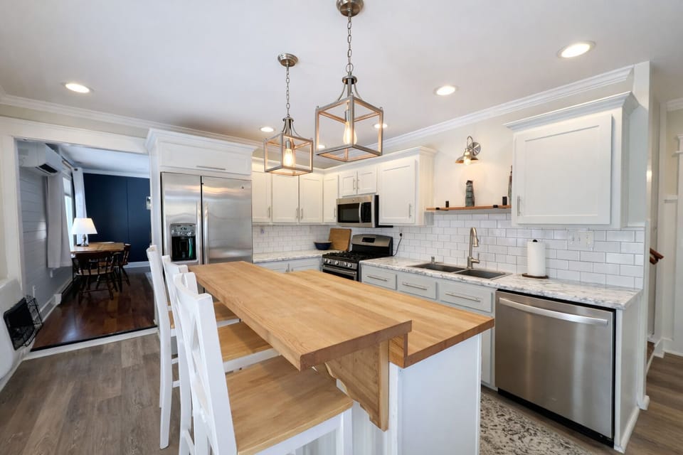 Kitchen area.
