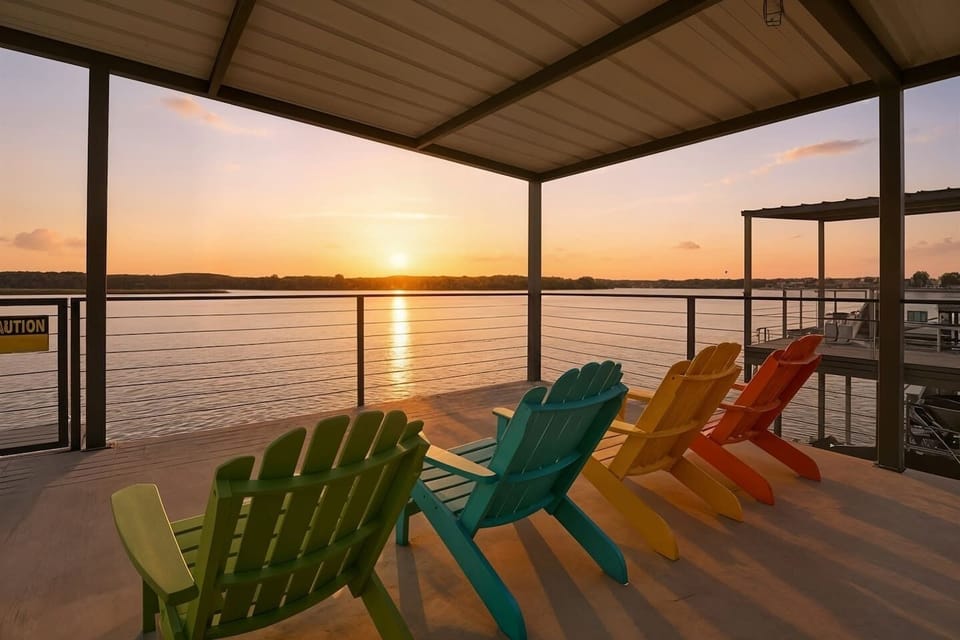 Beautiful Sunsets from the Dock