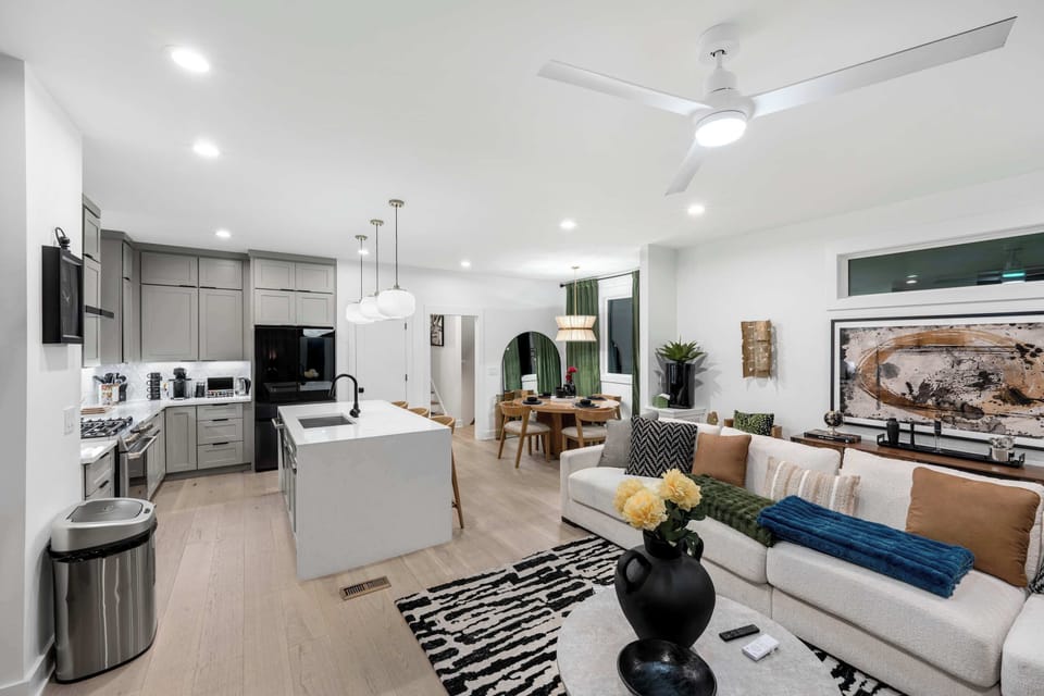 No walls, no limits, just endless space for hanging out, entertaining, and making memories that flow as freely as the open floor plan.