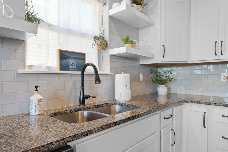 Plenty of counter space for meal prepping!