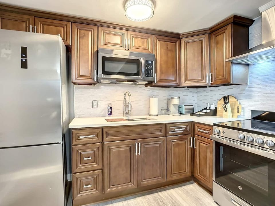 Fully equipped kitchen