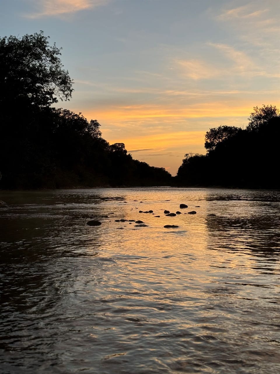 Evening at the river