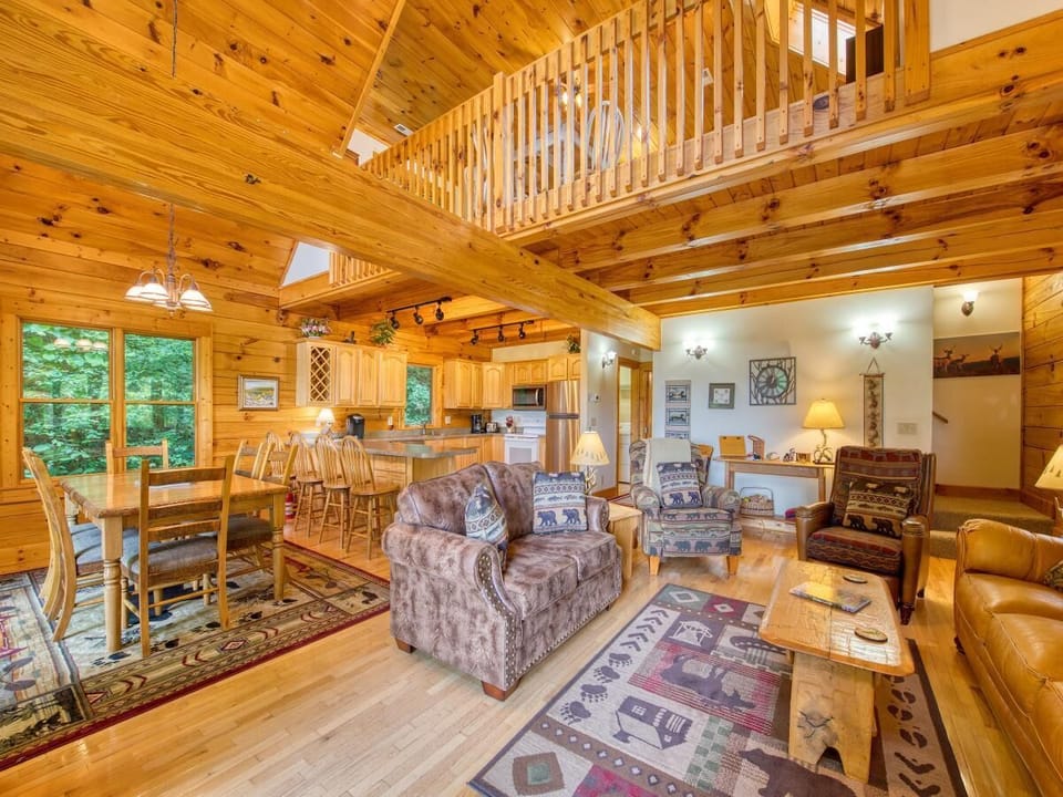 Open Living + Dining Room