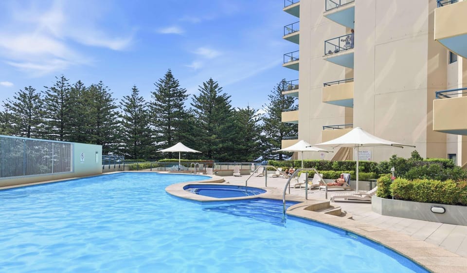 Resort-style pool
