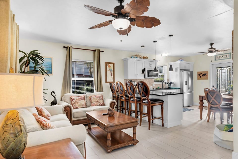 Living Room Kitchen Area