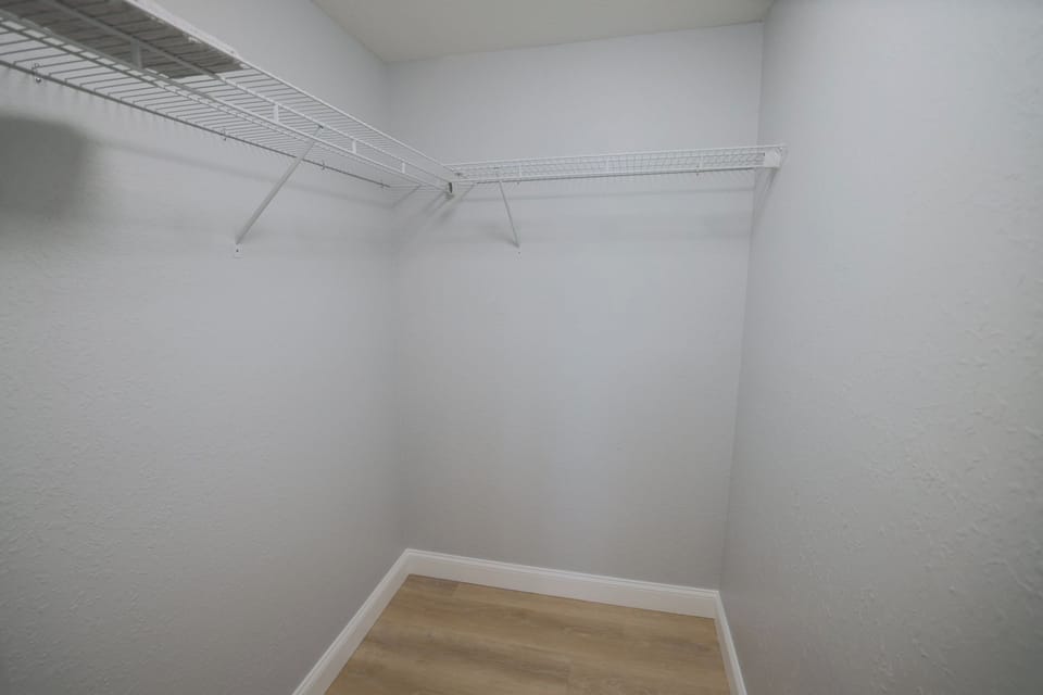 Guest walk in closet