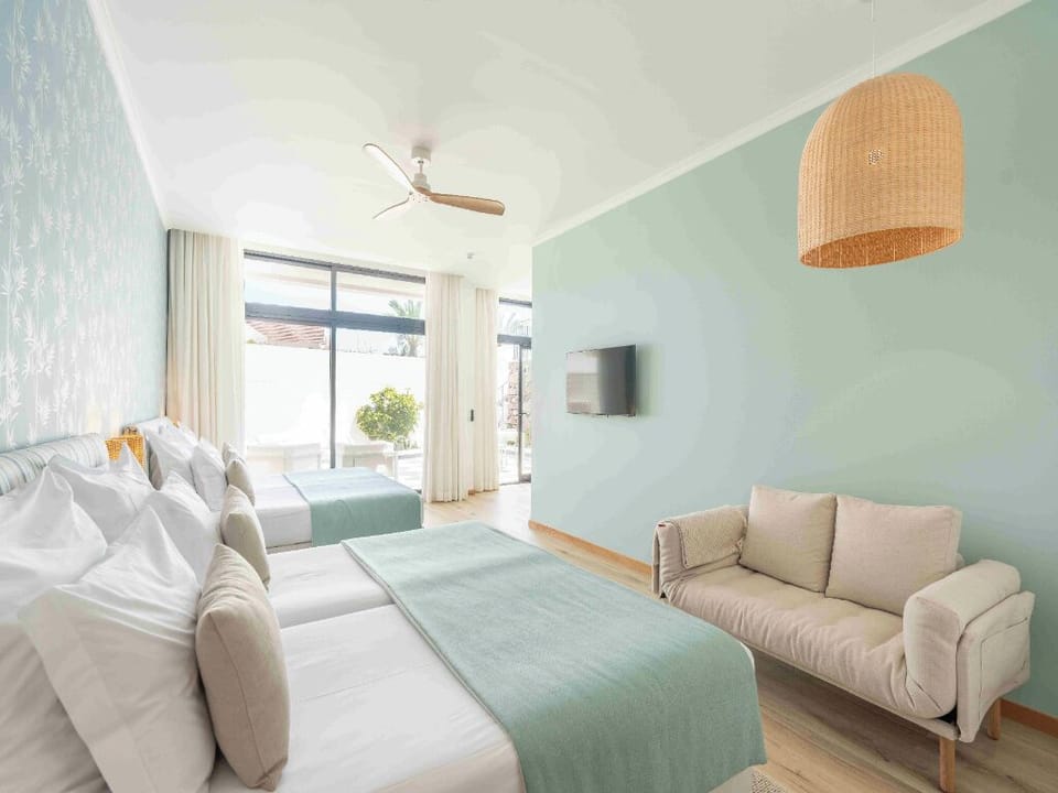 Stretch out in a spacious room with cozy lounge seating.