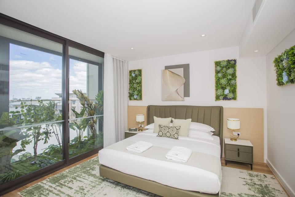 Premium bedding designed for a comfortable and restful stay.
