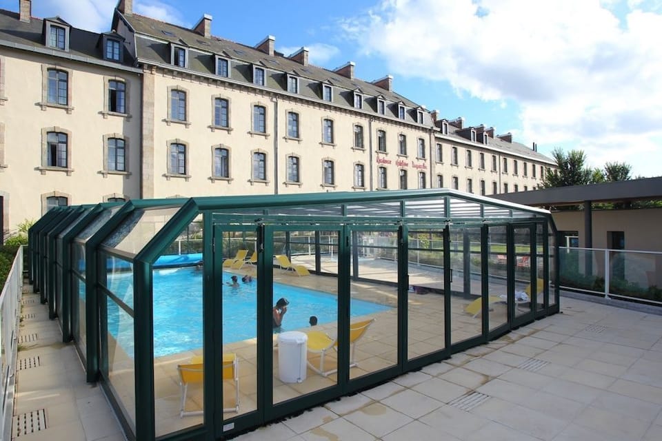 You'll love the shared outdoor covered pool!