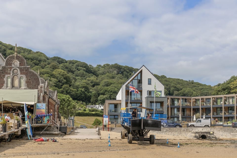 South Sands Beach right in front of At The Reach - 4 The Reach
