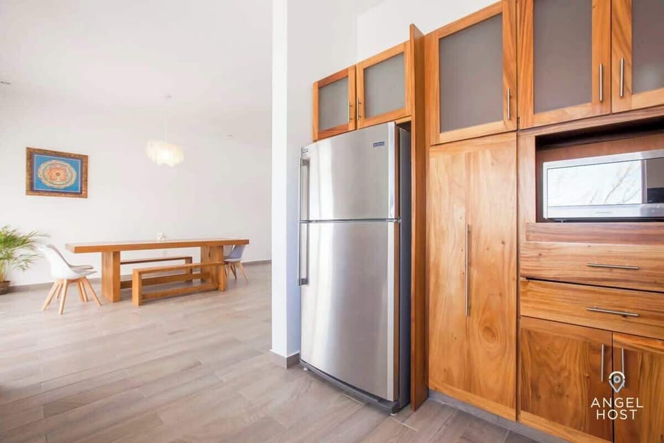 A large refrigerator to stock with groceries