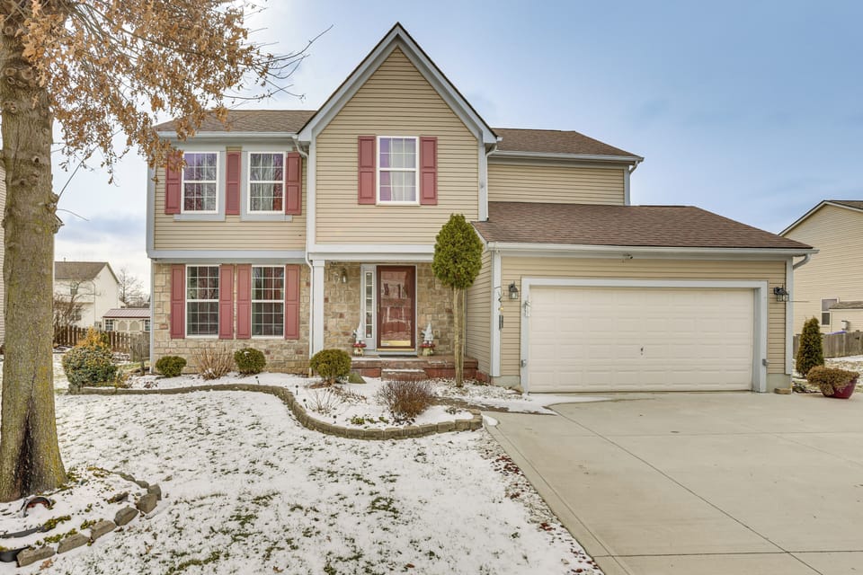 Groveport Vacation Rental | 4BR | 2BA | 2,200 Sq Ft