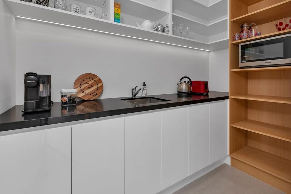 Scullery with Nespresso machine