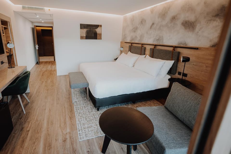 Stretch out with extra seating and an airy, open layout.