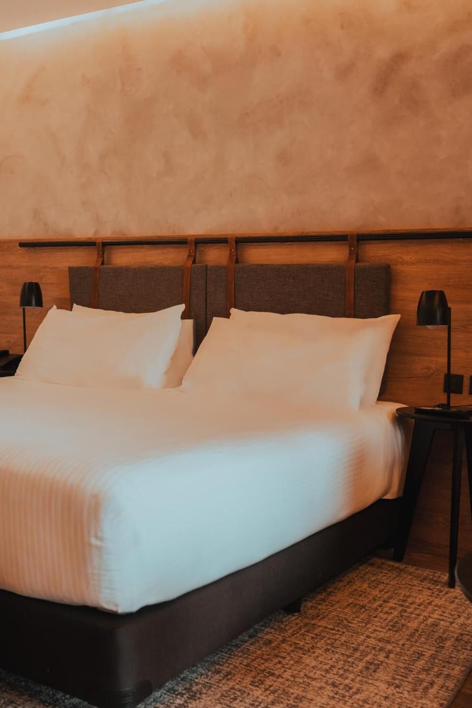 Sink into plush pillows for a deeply restful night’s sleep.