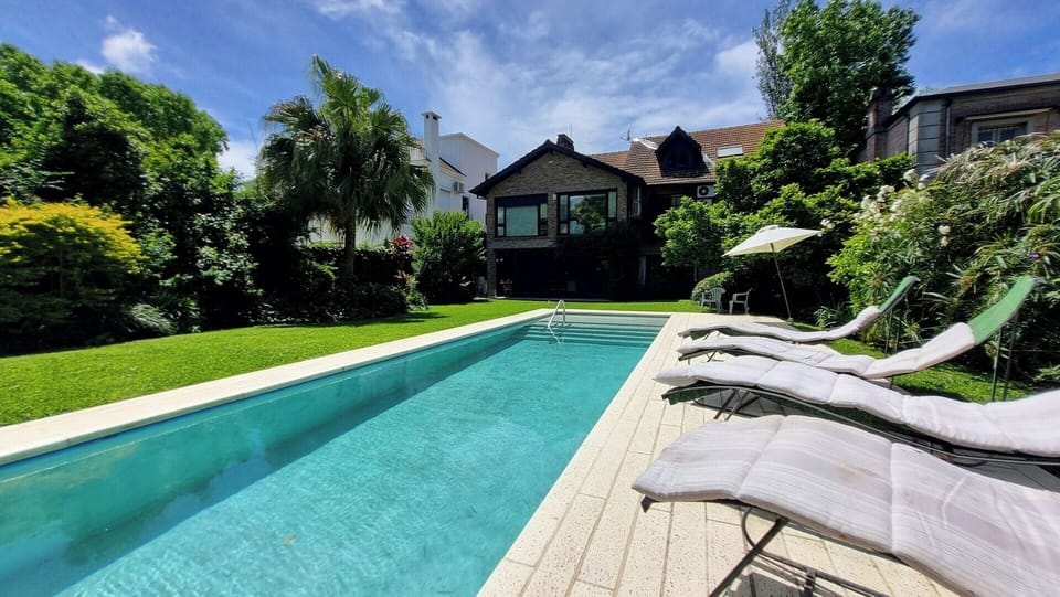 Pátio,Piscina