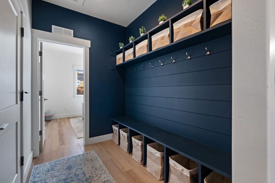 Mudroom near Kitchen on Main Floor