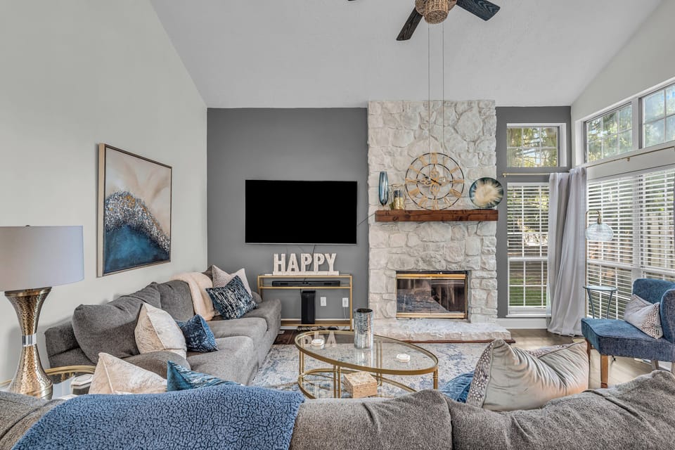 Relax and recharge in a cozy living space.