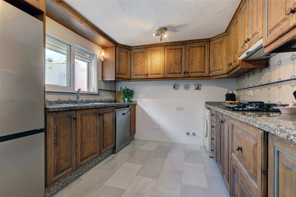 Typical kitchen is fully equipped with all the appliances