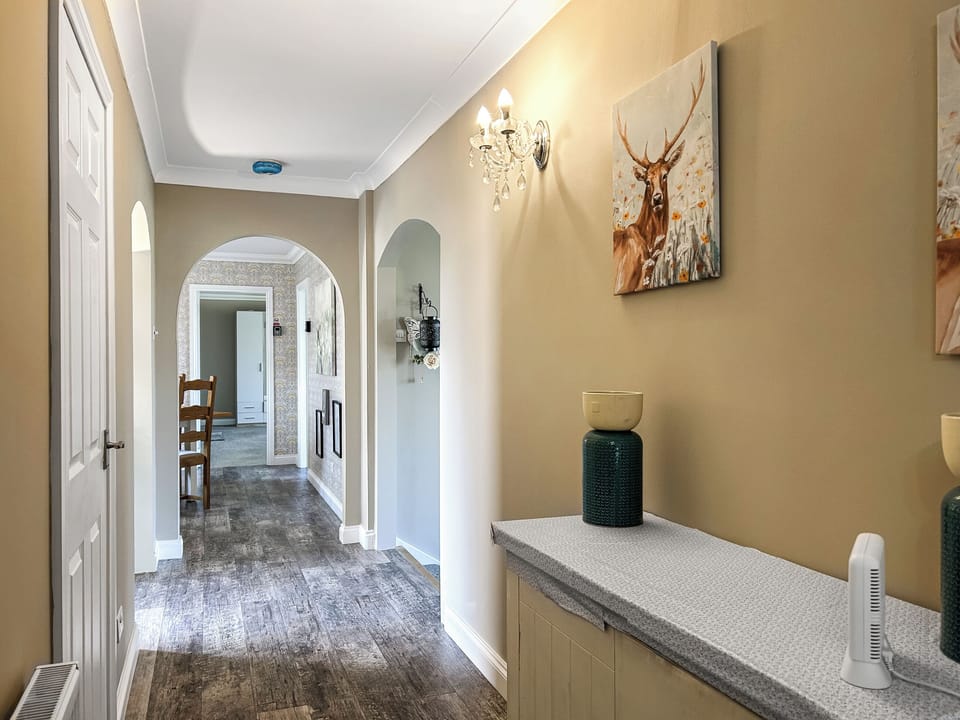 Hallway | Whitlaw Wood Lodge, Hawick