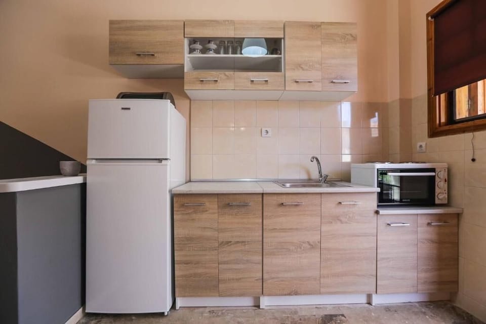 Fully equipped kitchenette for preparing simple meals during your stay.