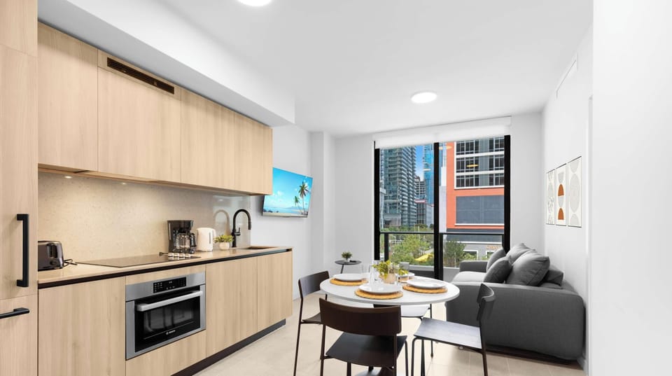 Kitchen and dining  - open layout 
