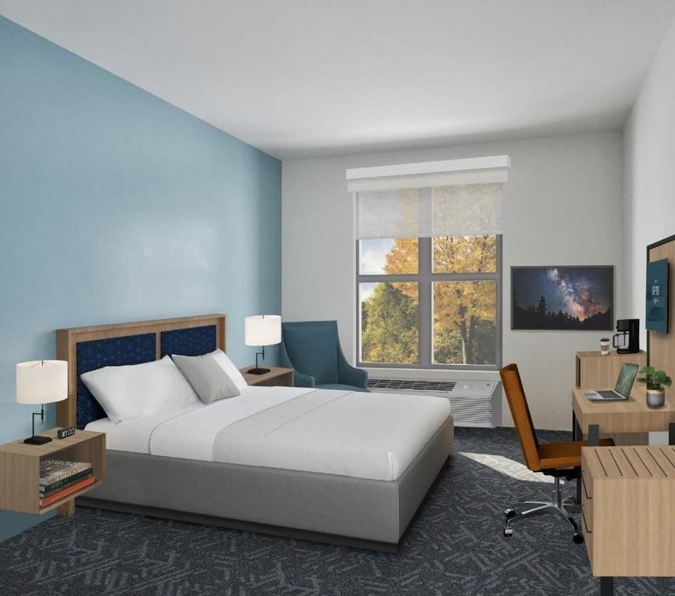 1 King bed