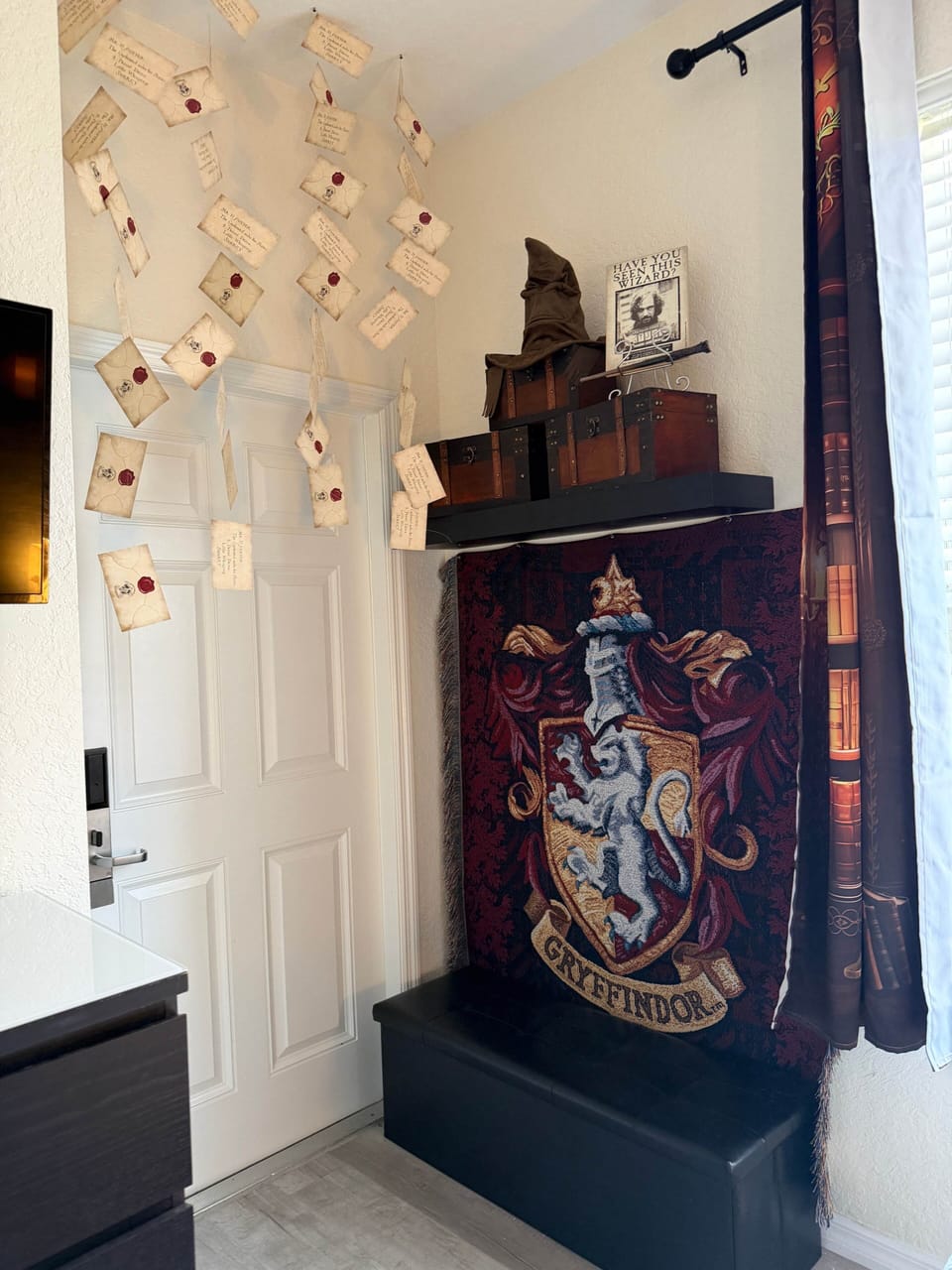 First floor bedroom Harry Potter Themed