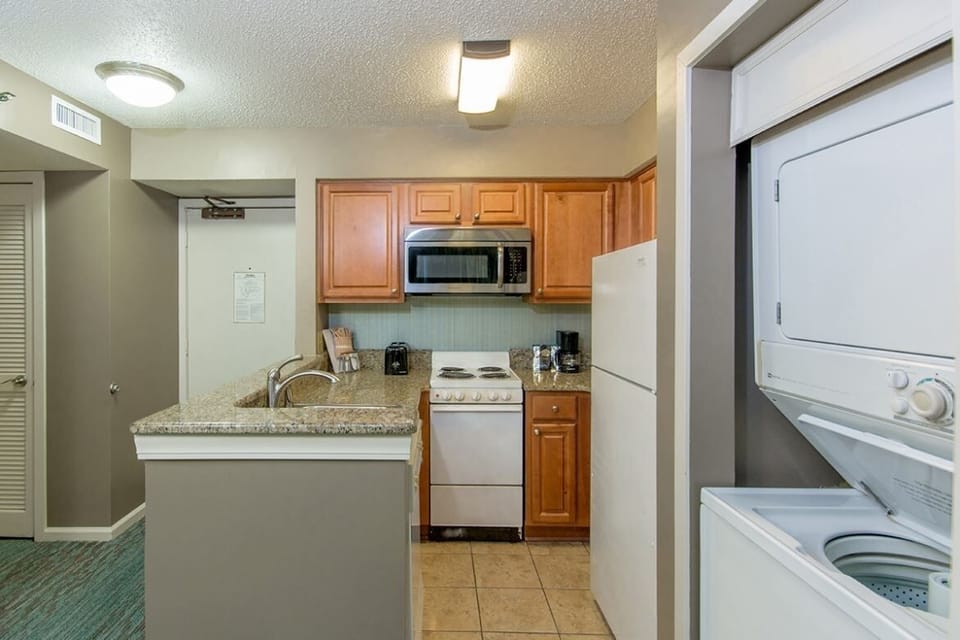Cook easy meals and refresh clothes with in-suite laundry.