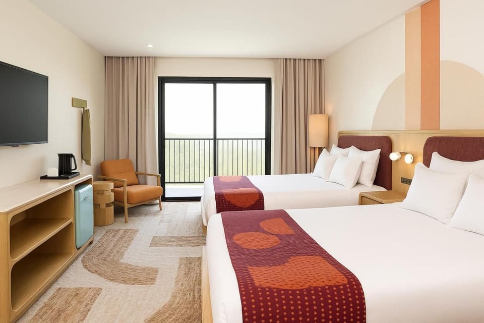 Bedroom. Interior and views may vary based on location and availability.