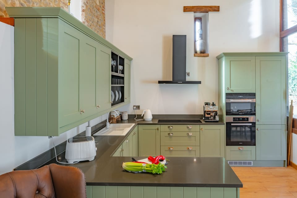 Ground floor: An attractive fitted kitchen with everything you will need