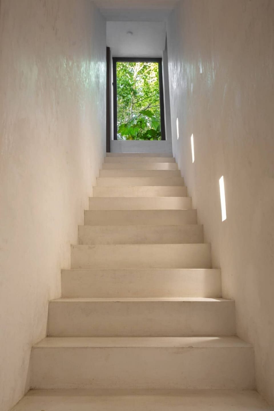 Modern and elegant stairs to the second floor.