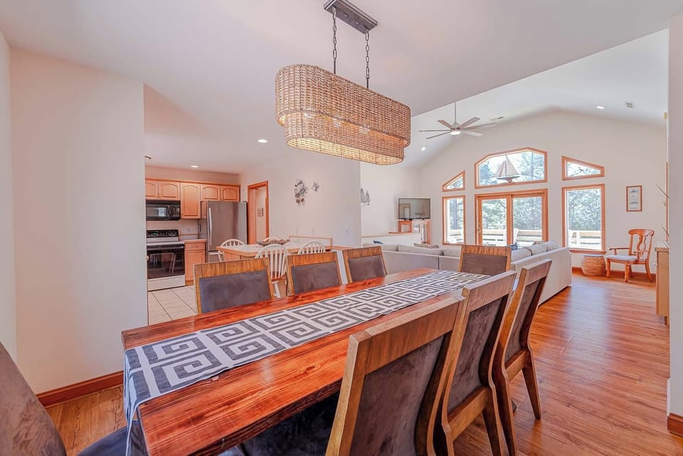 Main Level Dining/Kitchen/Living Area