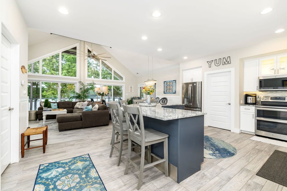 living space - hosted by lakegastonvacationhomes