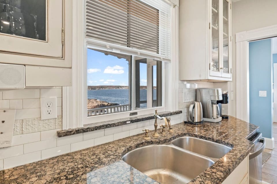 Ocean Views from the Kitchen Sink