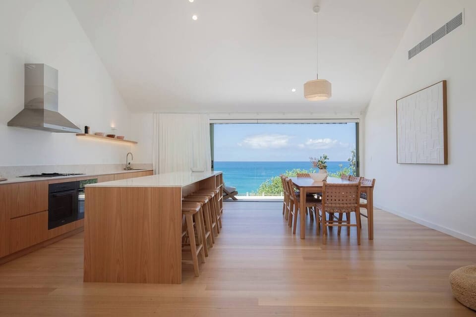 Take in uninterrupted views of the Pacific Ocean as the horizon stretches endlessly beyond the coastline.
