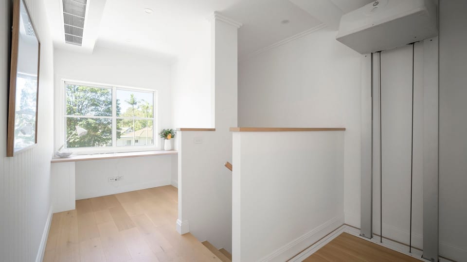 Your private sanctuary at the top of the stairs