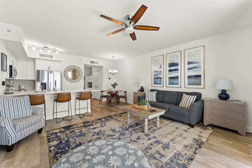 Spacious and open