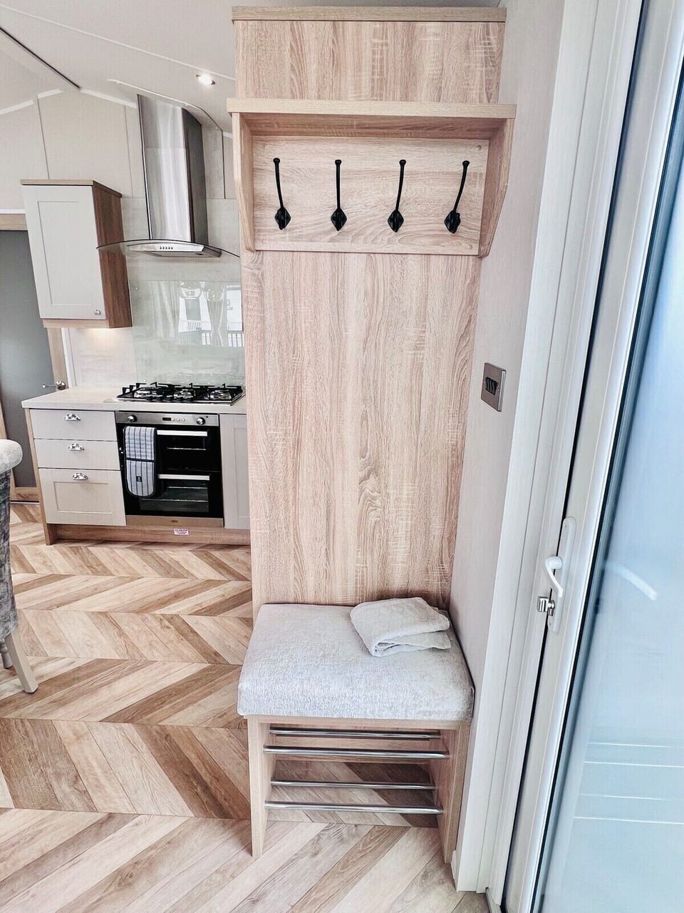 Coat Hook, Bench & Shoe Rail