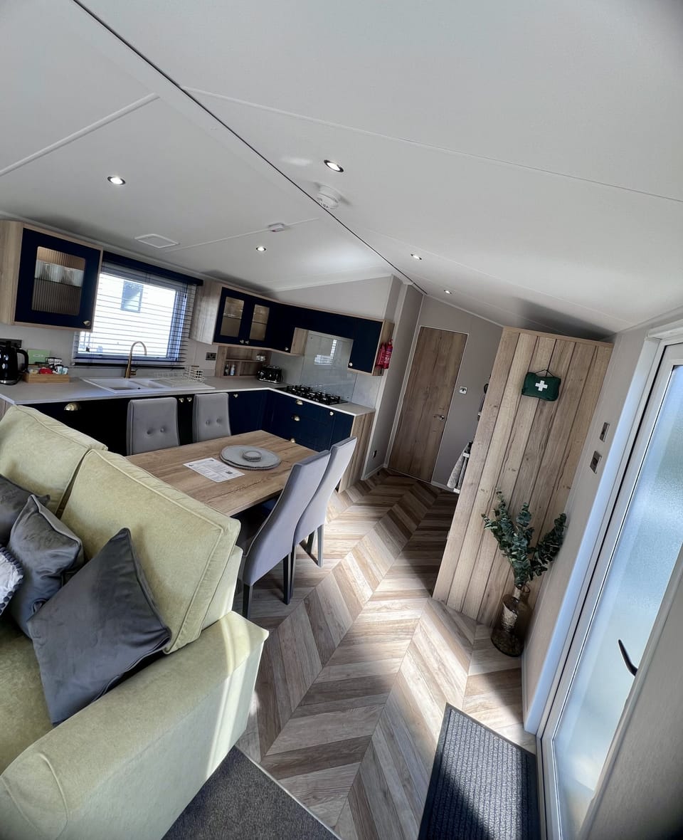 Kitchen View & Dining Area