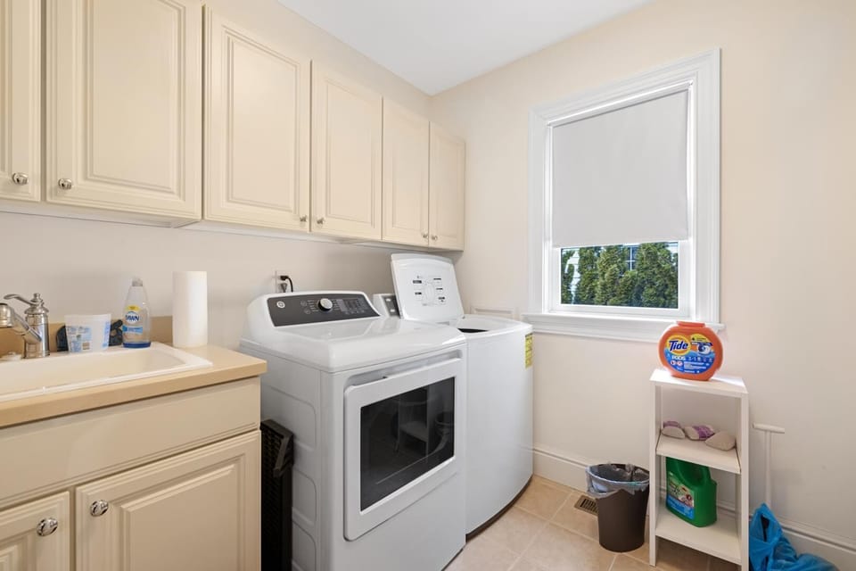 First floor laundry room