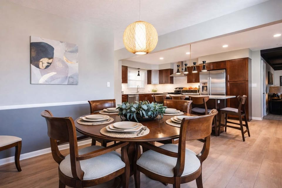 A cozy dining area perfect for enjoying meals and meaningful conversations.