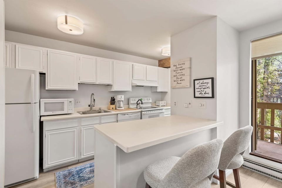 Recently updated fully equipped kitchen