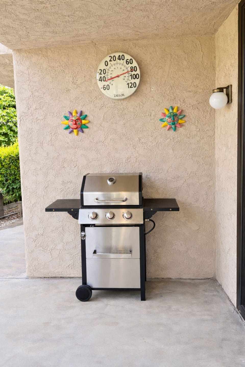 New gas grill
