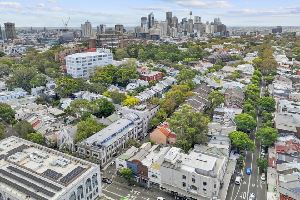Just moments away from Sydney CBD.