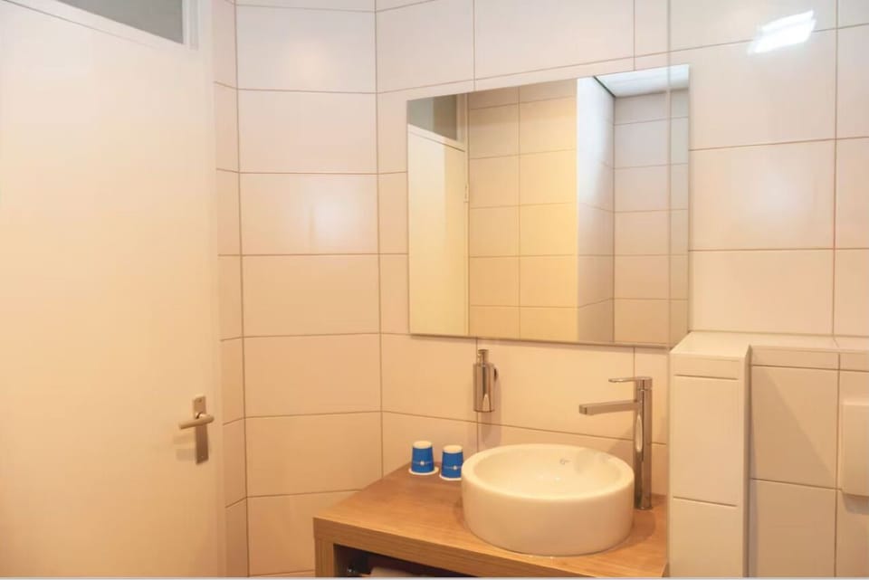 Rejuvenate with an easy, convenient sink and mirror setup.